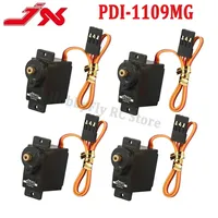 4PCS JX Servo PDI-1109MG 9g 2.5kg Metal Gear Digital Mini Servo for Fixed-wing 1/18 RC Car Boat Robot Arm Helicopter