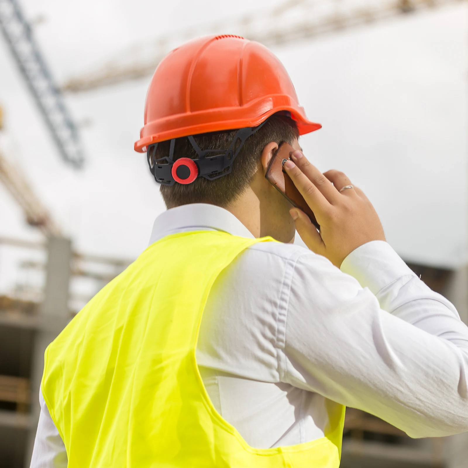 

Adjustable Regulator Chin Strap Button Boa Rotator Head Lock Lightweight Universal Fit For Hard Hat Safety Construction