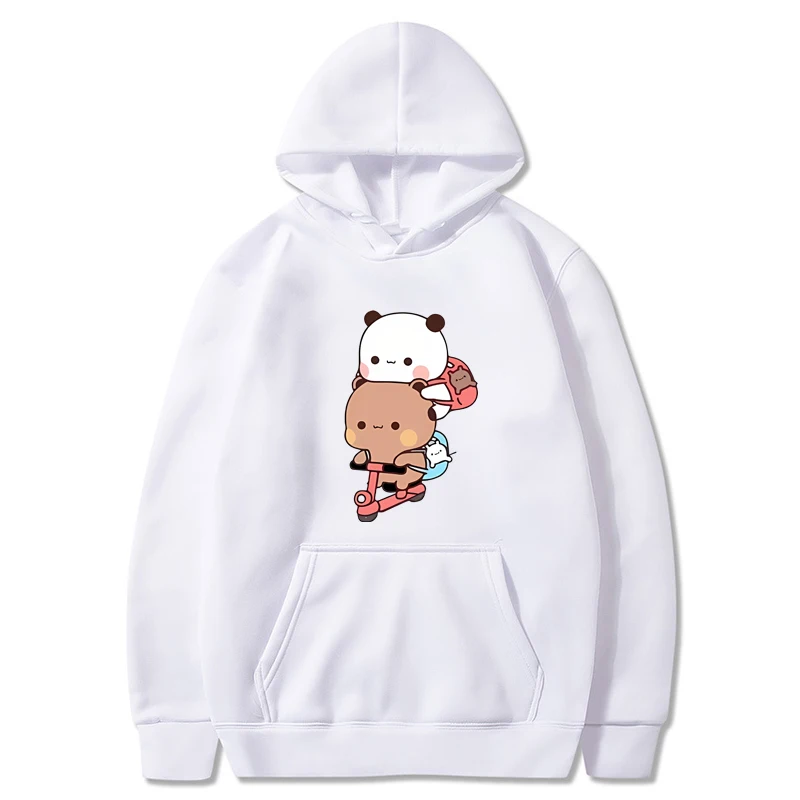 Women's Long Sleeves Women Long Sleeves Kawaii Girl Anime Sweatshirt Fleece Harajuku Oversized Casual Pullover Cute Valentine's