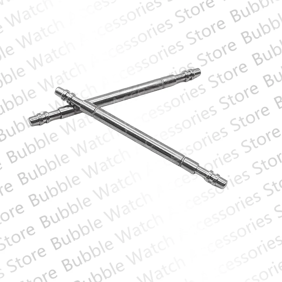 2PCS 21MM Original Silver Spring bar stainless steel watch accessories fit for Rlx 41MM Submarine 126610 watch accessories