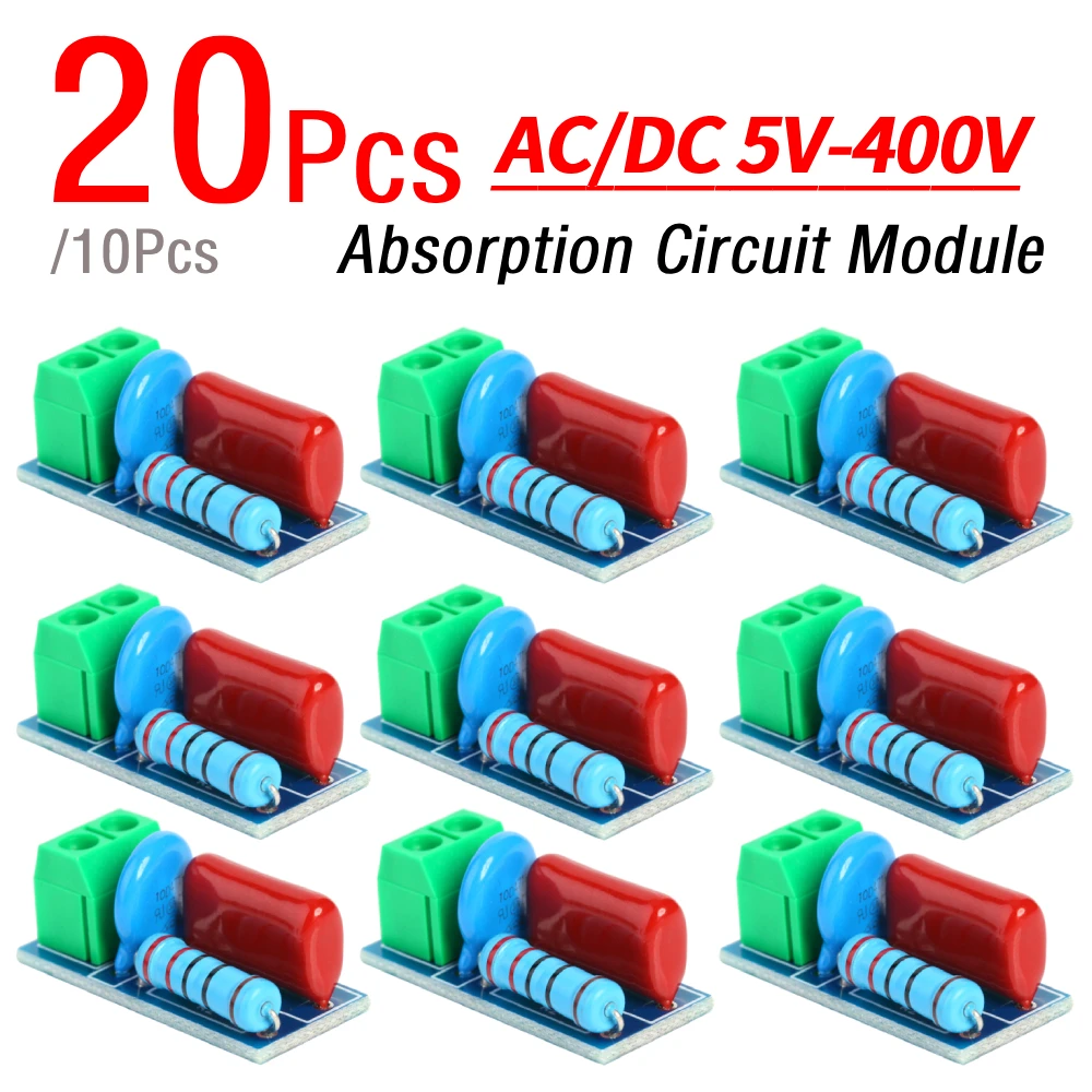 

10/20 шт., защита от перенапряжения, защита от перенапряжения, защита от перенапряжения, поглощение/деумовый модуль цепи