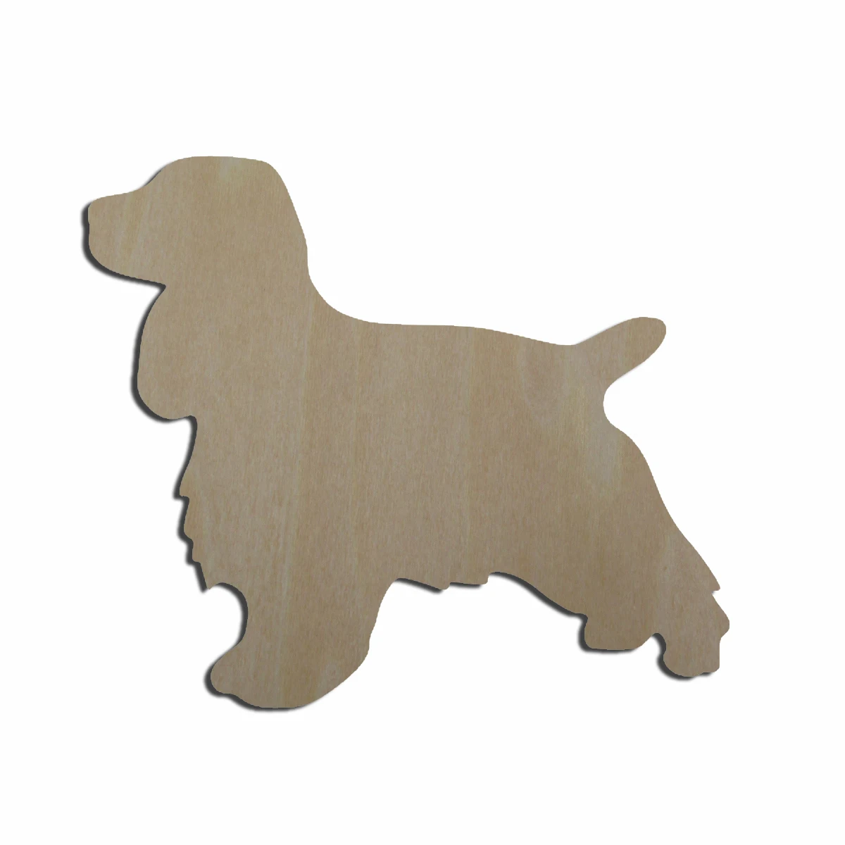 Unfinished Blank Wooden Golden Retriever German Shorthaired Pointer English Setter Cocker Spaniel Dog Cutout Animal Shape