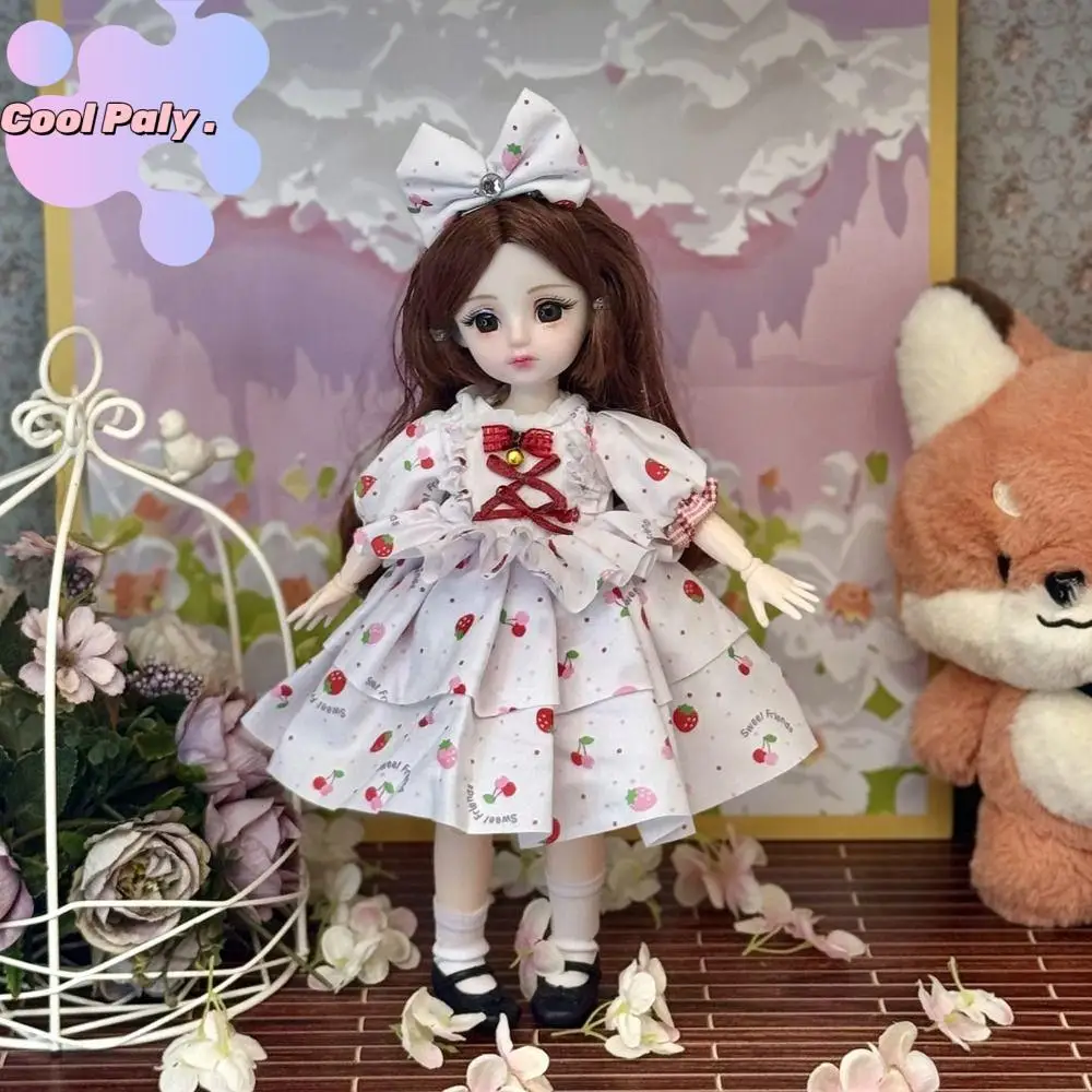 

1/6 SD 30cm Bjd Doll with Clothes Attractive Eyes Long Hair Princess Dress Up BJD Dolls with Wig Make Up Elegant