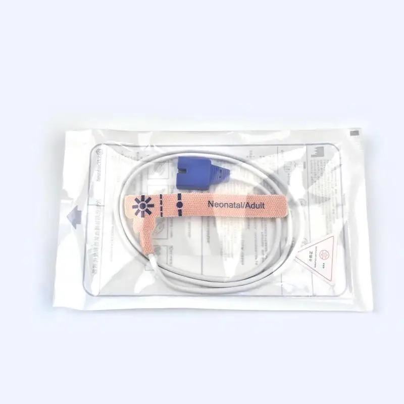 1 Stück MAX-A MAX-P Typ 9-Pin Einweg-SpO2-Sensor mit Oximax SpO2-Sonde für Erwachsene, Kinder, Säuglinge und Neugeborene für Nellcor – Detail 5