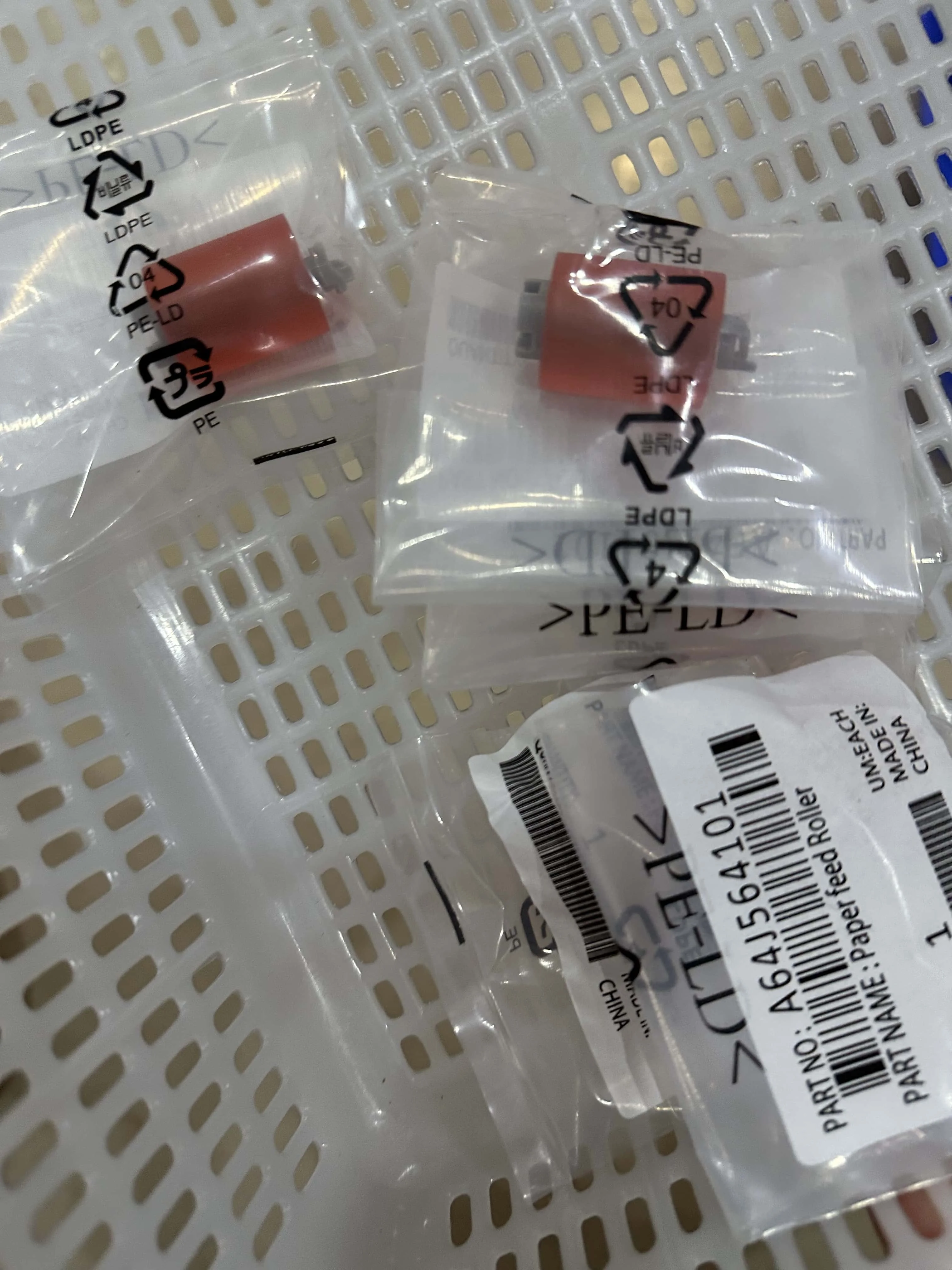 

10 PCS A64J564101 Paper Feed Roller for Konica Minolta Bizhub C458 C558 C658