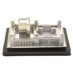 Temple Model Office Decor Desktop Ornament Statue Small Jerusalem Building Decoration Religious Miniature