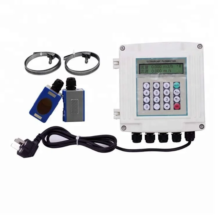 Ultrasonic Fluid Flow Meter Ultrasonic Flow Meter Ultrasonic Doppler Flow Meter for Liquids