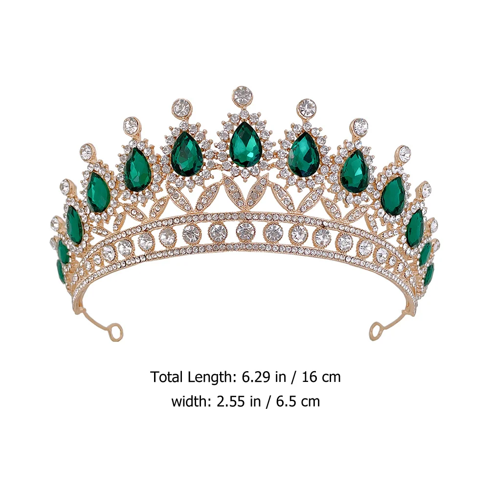 Тиара, головной убор, блестящая корона для свадьбы, дня рождения, аксессуар для волос для девочек и женщин, тиара, головной убор с тиарами