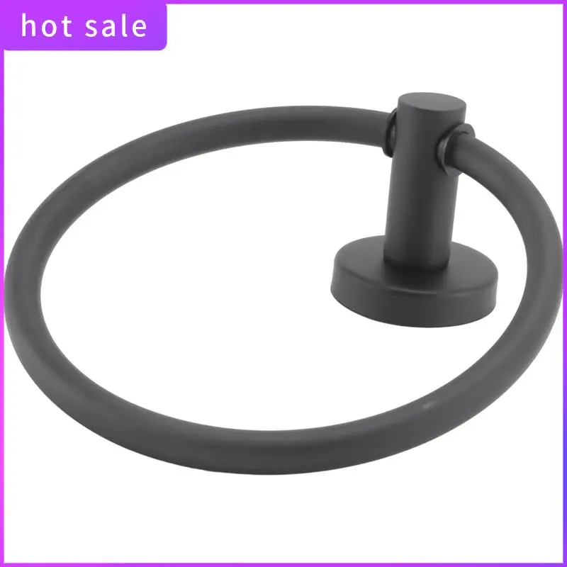 

HGSW-Towel Ring For Bathroom, Hand Towel Holder Round Towel Hanger Wall Mount 304 Stainless Steel Brushed Finish