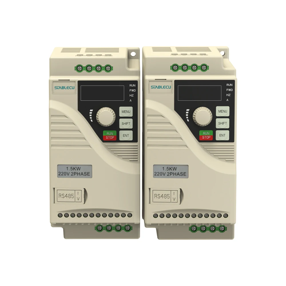 Industrial 3 Phase Inverter VFD 0.75kw 1.5kw 2.2kw 4kw 5.5kw 7.5kw 15kw 220v 380v Motor Controller Ac Variable Frequency Driver