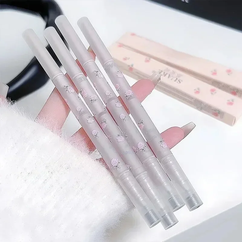 Pearlescent pena ulat sutra berbaring, Eyeliner Cair Halus Matte mencerahkan garis besar kelopak mata bawah pensil Gel riasan mata alami