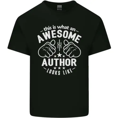 

This Is What an Awesome Author Looks Like Mens Cotton T-Shirt Tee Top