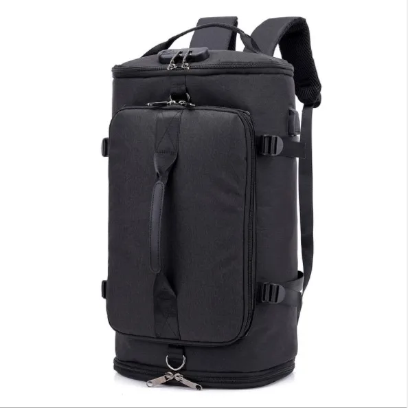 

polyester usb anti theft men travel duffle gym bag,laptop sport casual travel backpack with shoe compartment