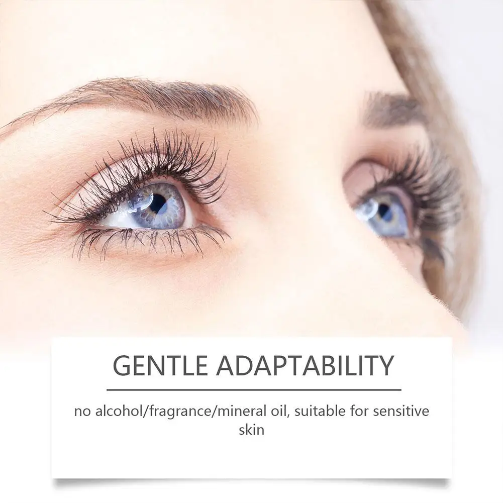 Wimpernwachstumsserum, nährende Wimpern, Augenbrauenverstärker, natürlicher, vollerer Booster, längere, dickere Verlängerung, bezaubernde Augenkosmetik