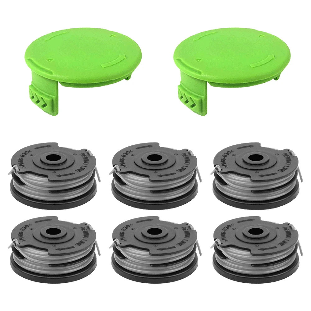 Replacement Spool Grass Trimmer Spool Diameter 1.65 Mm Double Line Double Line Spool Double Thread Design Easy Replacement