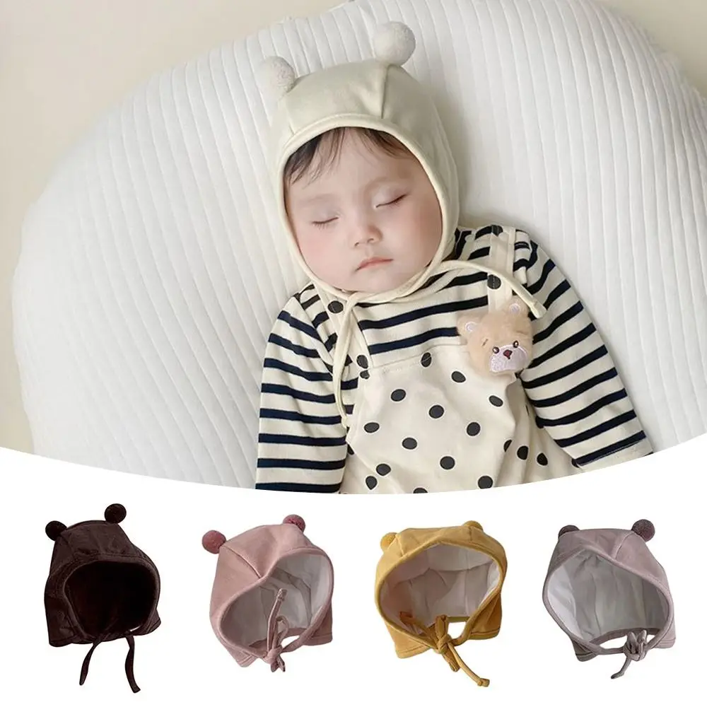 

Cute Cartoon Baby Beanie Caps Hip Hop Thickened Children Kids Hats Cotton Pullover Hats For Spring Summer Autumn