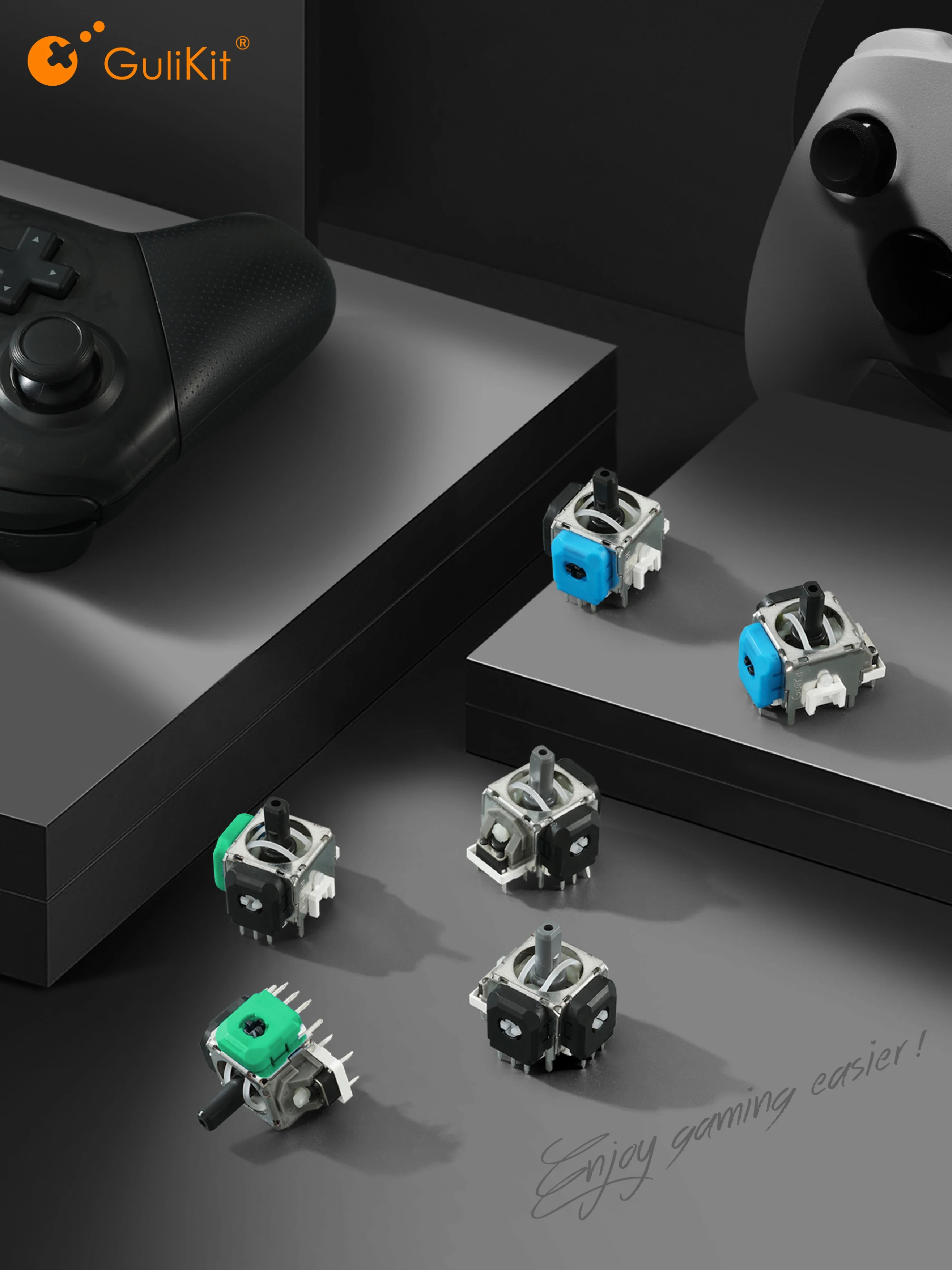 Gulikit TMR sticks voor Xbox Series X|S - De Web van Bel Bas