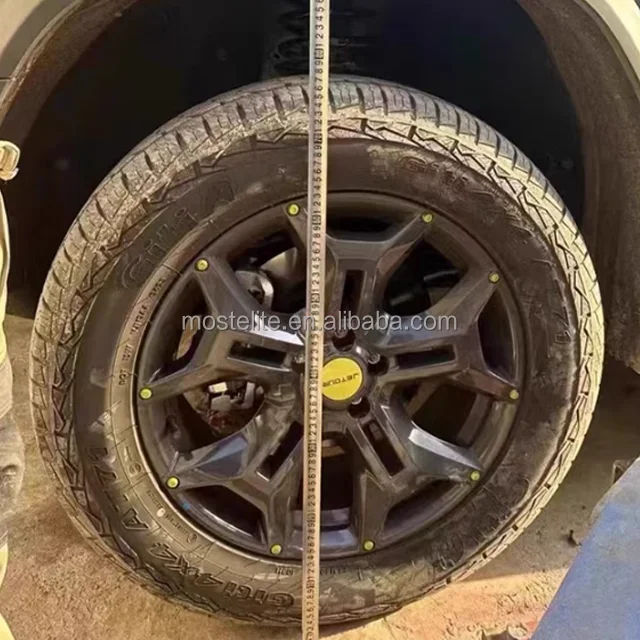 Accesorios NewCar, Kit de elevación de nivelación delantera y trasera de suspensión de aluminio, espaciador de choque de resorte de 2 pulgadas para viajero Jetour T2