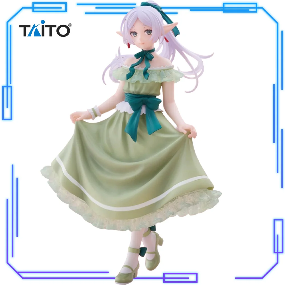 

В наличии Taito Original Genuine Anime Frieren: Платье Beyond Journey's End Frieren Ver. 18 см Коллекционная модель игрушки Coreful Фигурка