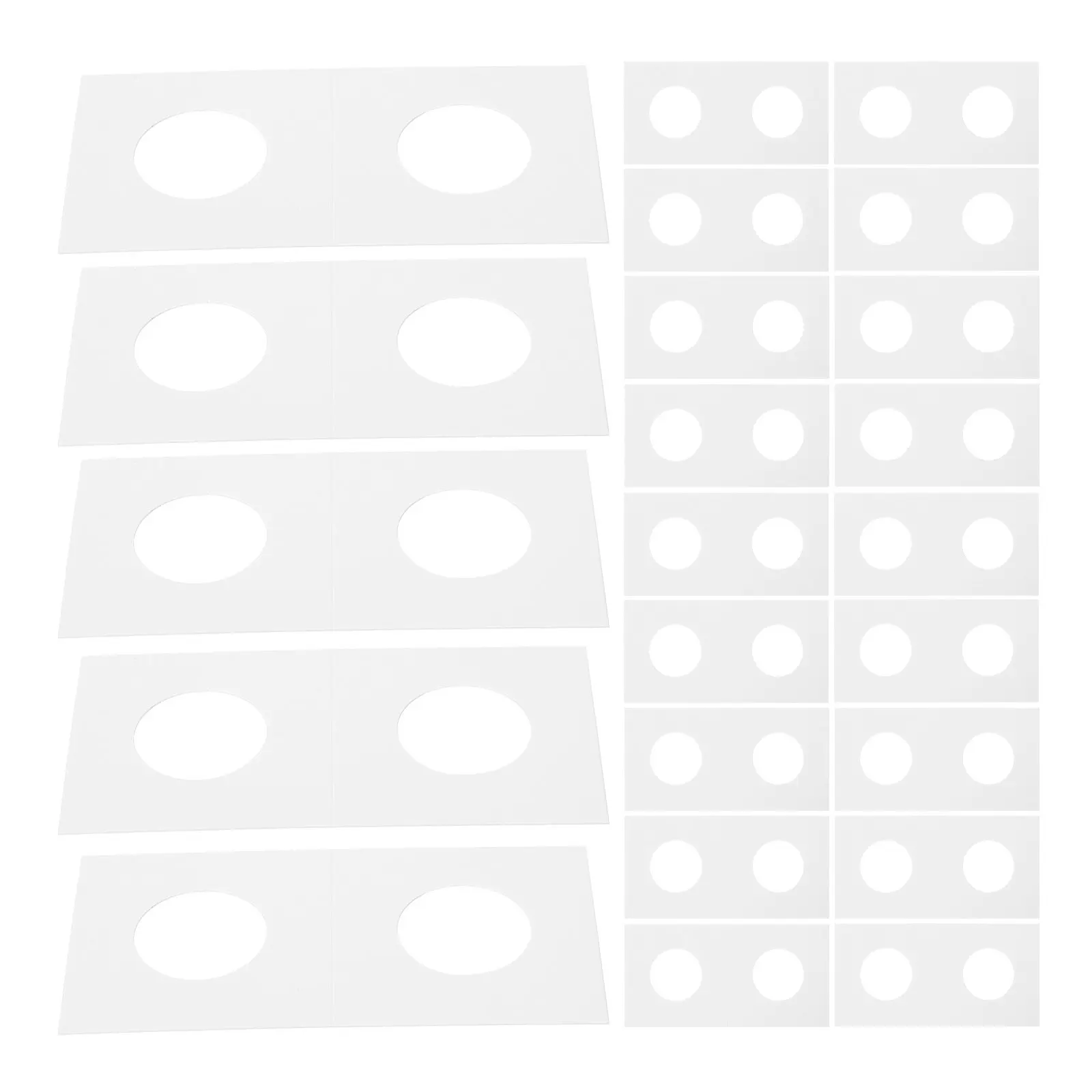 

100Pcs Coin Collection Holder Professional Portable Flip for Coin Collecting Supplies Storage Display Organizer Case