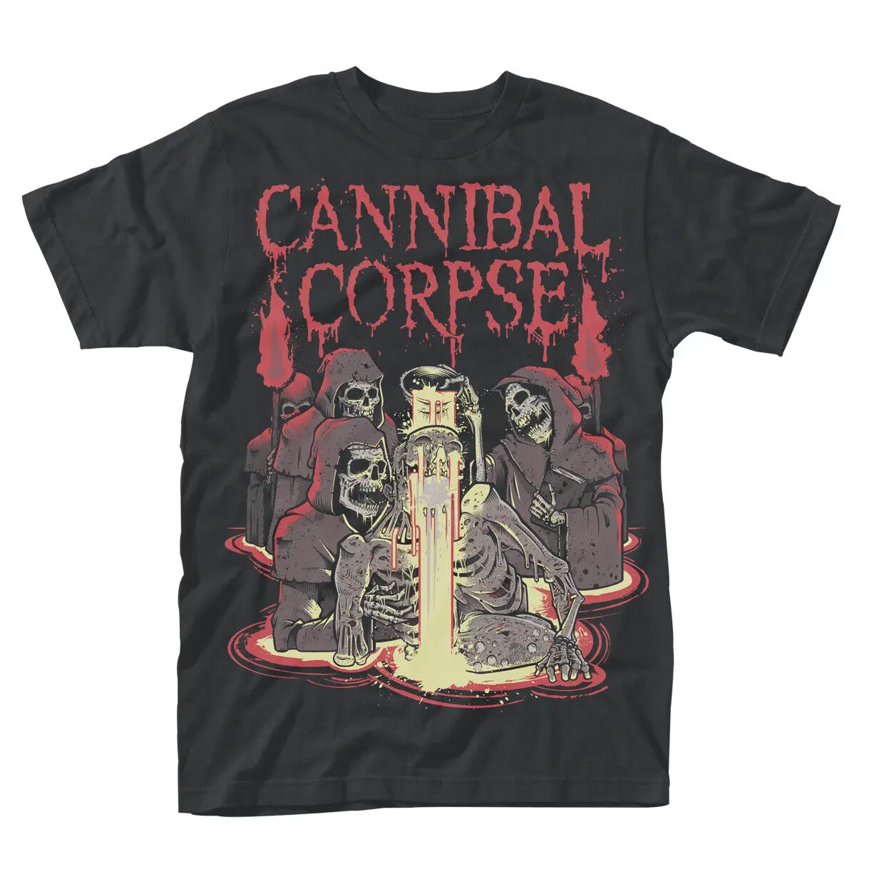 Cannibal Corpse Face Dissolver Death Metal Official T Shirt Mens