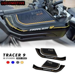 Tracer 9 2023 accessori paramani moto adesivi in resina epossidica Gel 3D per Yamaha Tracer 9 Tracer 9GT 2022 2023