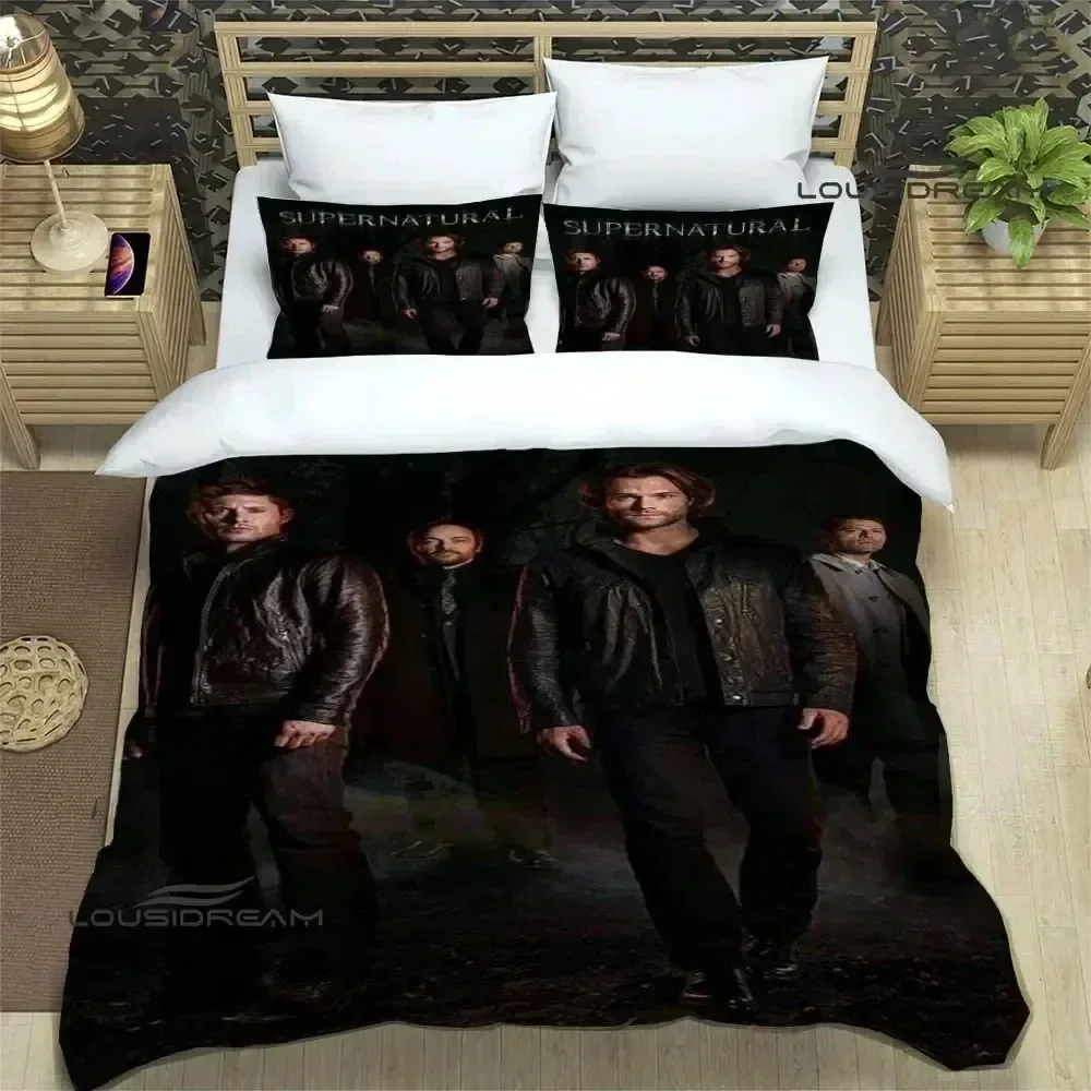 

supernatural join the hunt 3D NEW Duvet Cover Pillowcase Bedding Set Adult Boy Girl Bedroom Decoration Single Double Large