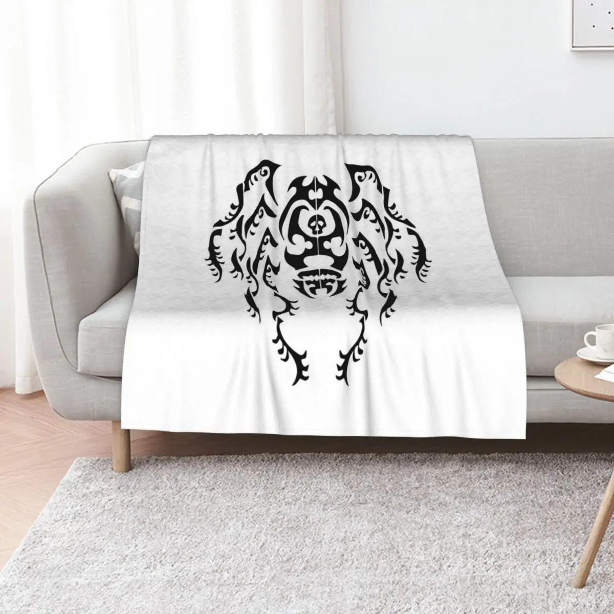 

Ran and Rindou Haitani chest Tattoo, Simple design Throw Blanket Weighted Soft Beds heavy to sleep Blankets