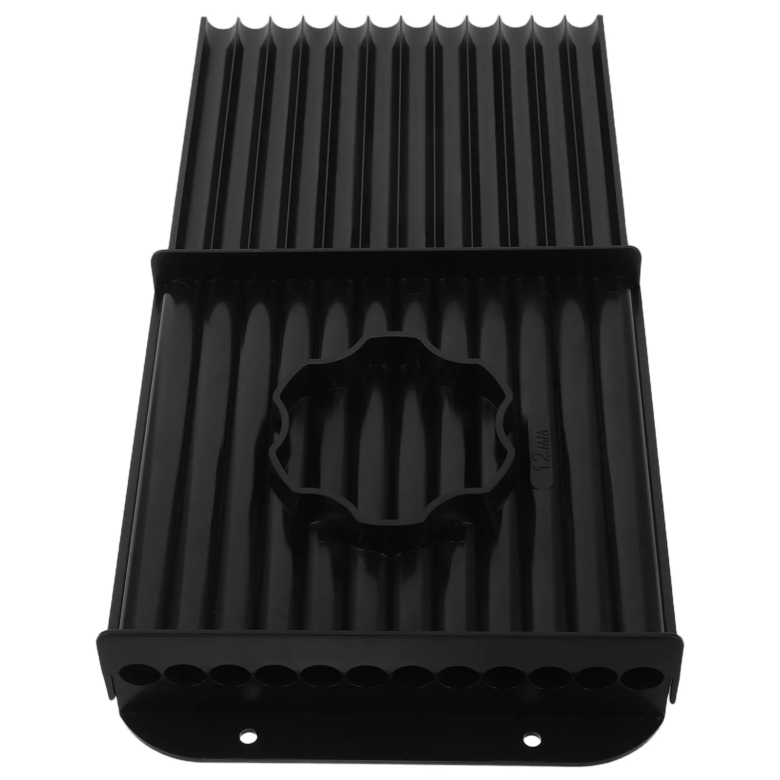 

Black Portable Bait Rolling Plate 12mm Soft Lures Tool Fishing Bait Roll Board Outdoor DIY Fishing Lure Making Kit