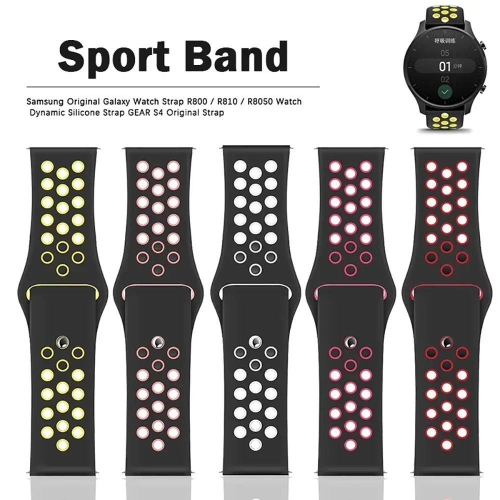 20 22mm Silicone Strap For Haylou Watch RS5/R8/S8/2 Pro Solar Lite/ RT3 Plus/LS05 GST/Lite RT2 3 GS RS4Plus Ls02 Sport Wristband