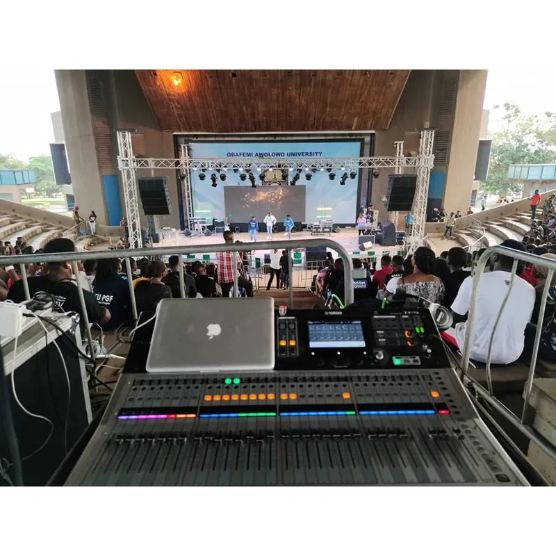 for Professional Audio Video Lighting Speakers Audio System Sound Dual 12 inch 3 way Passive Line Array Chapel