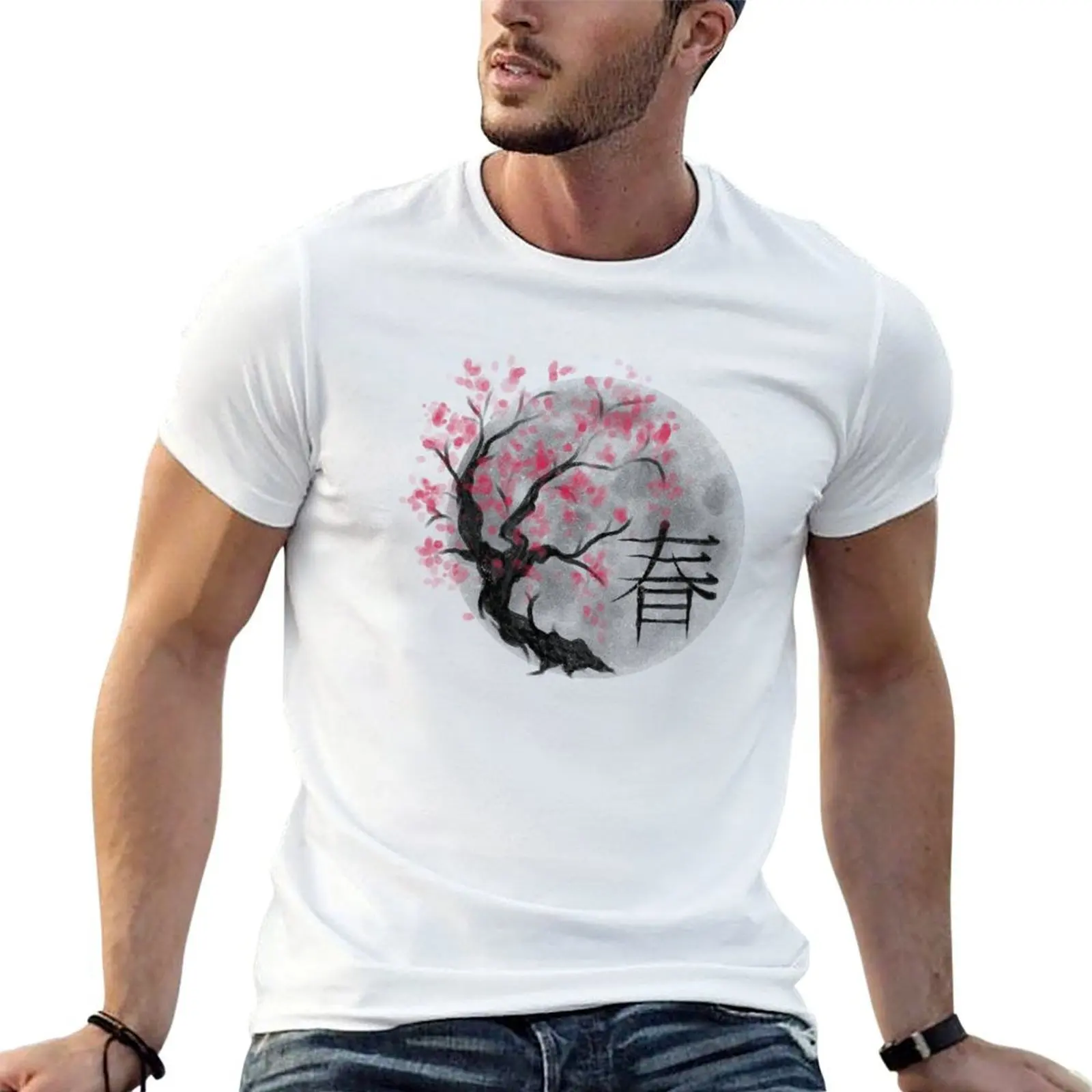 

Cherry blossom, cherry blossom, cherry blossom festival T-Shirt t shirt custom print t shirts for man pack cotton T-Shirt