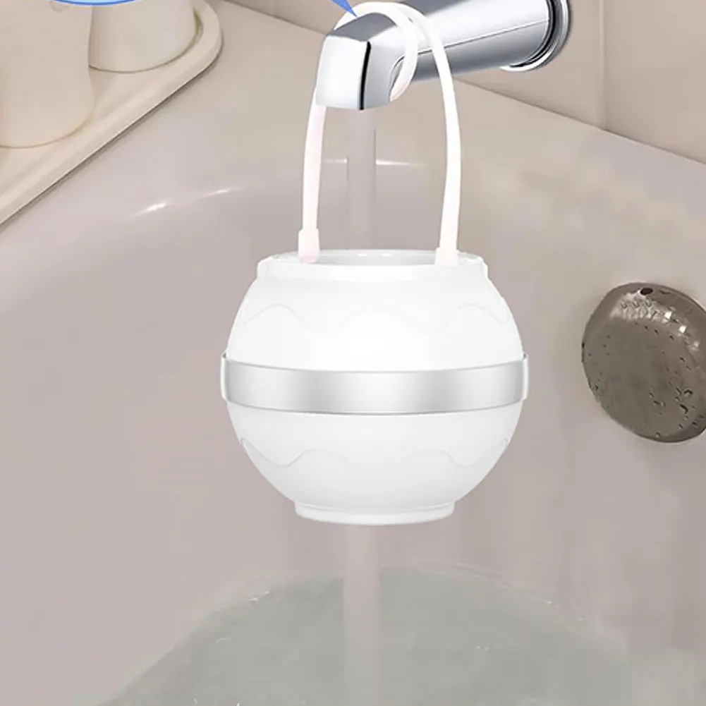 Bath Ball Filter BPA Free Bathtub Water Filter Remove Chlorine Improve Water Quality 8 Stages for Softer Smoother Skin