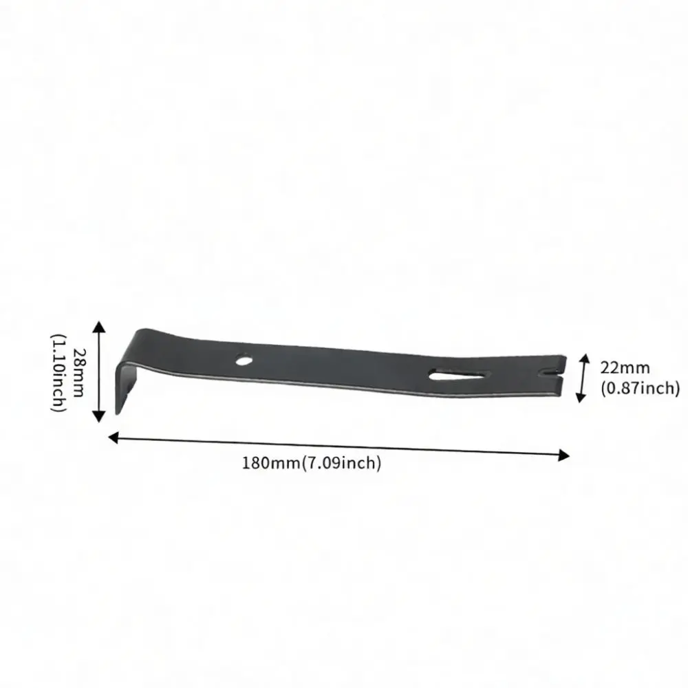 High Hardness Steel Nail Puller Portable Flat Crowbar Multifunctional Utility Hand Tool For Vehicle Repair Box Opening