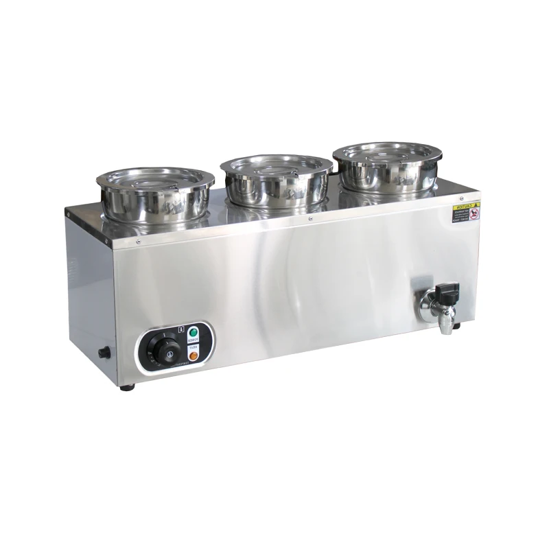 Commercial  barrel Heating  temperature control Stainless steel  bain  marie  soup barrelnsulation round