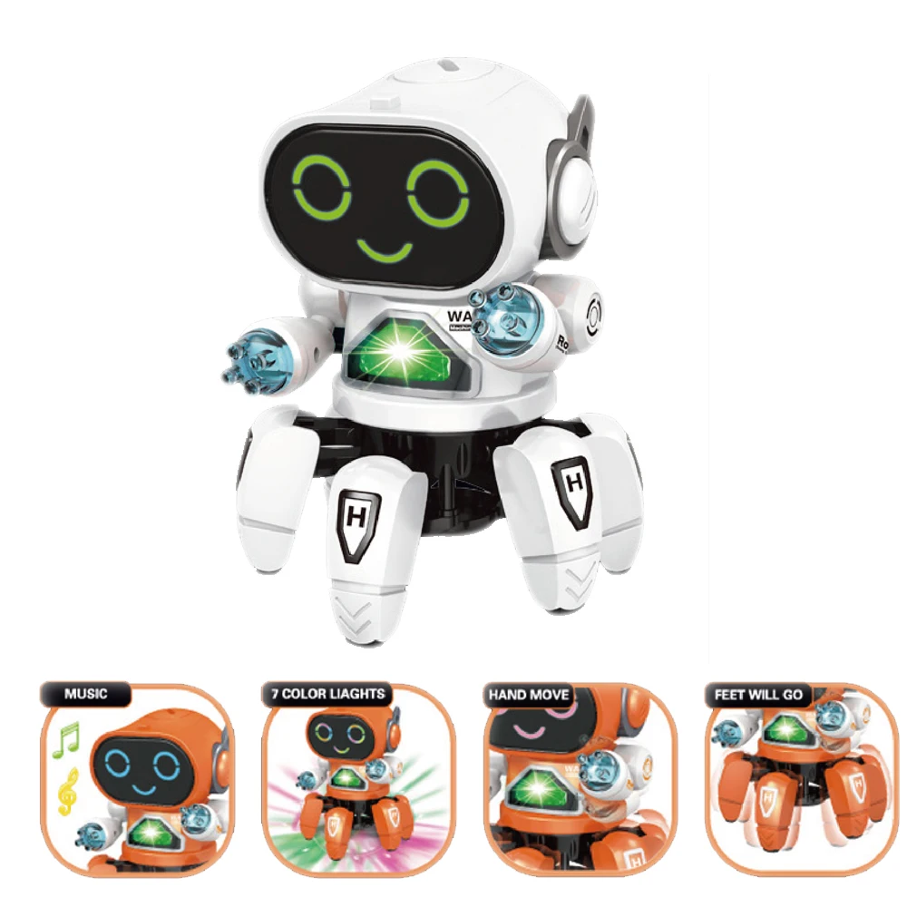 الأخطبوط الراقص، ألعاب مضحكة صعبة، مع موسيقى ديناميكية، إضاءة رائعة، مادة ABS، مناسبة لهدية عيد الميلاد/هدية العطلة #3