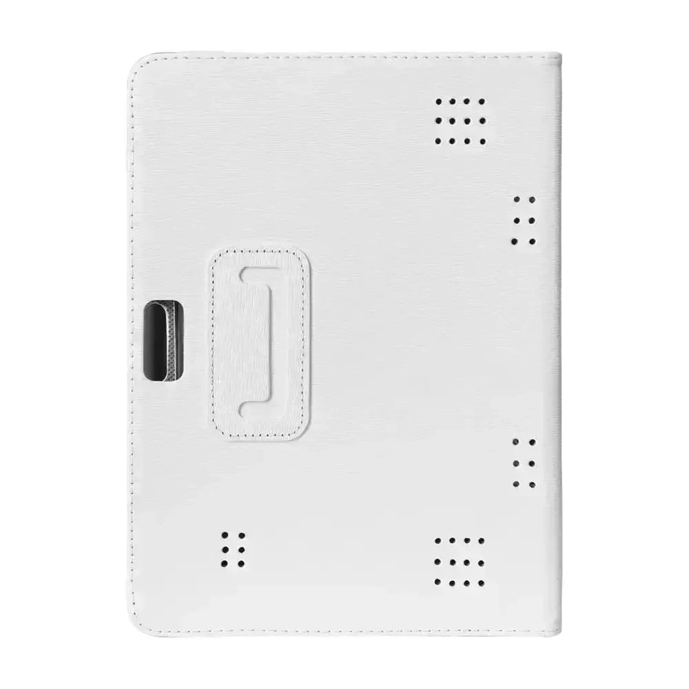 Capa protetora universal para tablet de 10.1 polegadas, capa protetora de couro colorido com suporte para samsung, huawei, android tablet