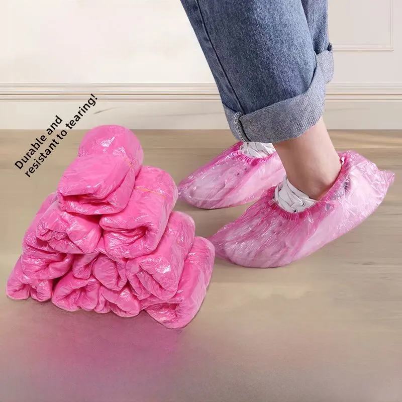 thick-plastic-shoe-covers-disposable-waterproof-rainproof-dustproof-for-guests-indoor-wear-resistant-home-use-shoe-covers