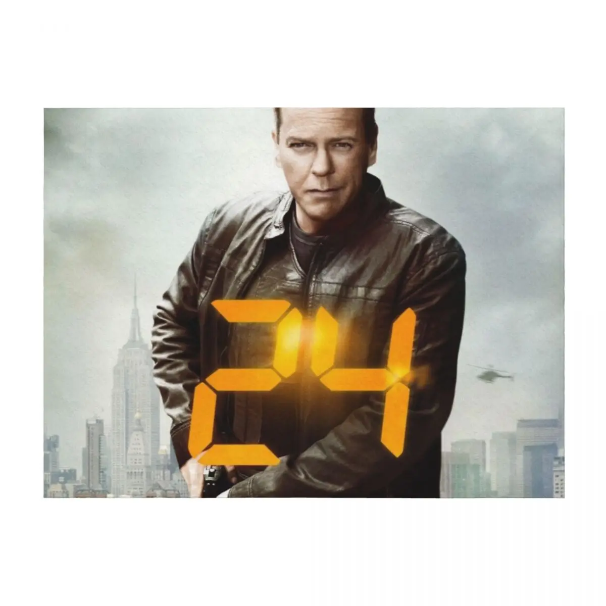 

Jack Bauer 24 Throw Blanket Designers Extra Large Throw Moving Blankets