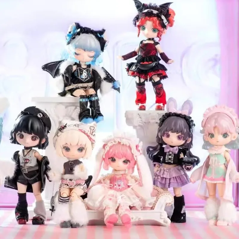 

new Lilolo V2.5 1/12 bjd Binary Sweetheart Series Blind Box Toys Kawaii Anime Doll Action Figure Surprise Toys girl Gift