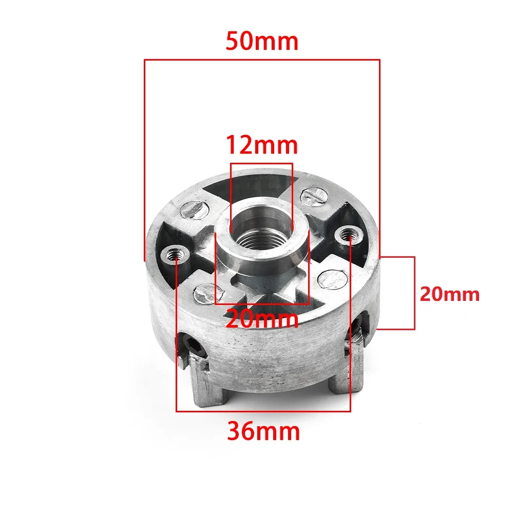 Bench Workshop Four-jaw Chuck Secure Gripping For Irregular Workpieces High-carbon Steel Independently Adjustable Jaws