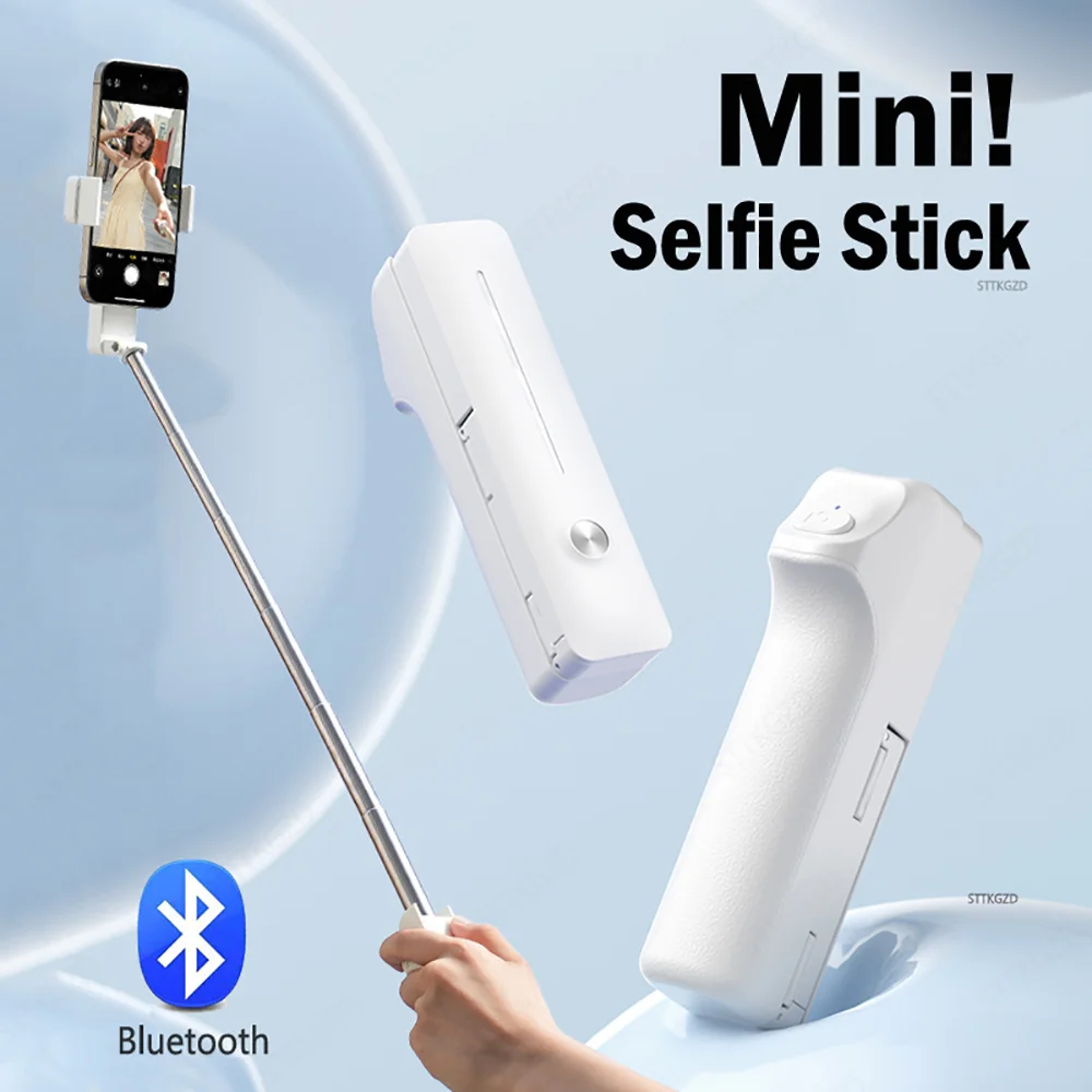 

Мини Bluetooth-палка для селфи, портативный вращающийся на 360° беспроводной пульт дистанционного управления, многофункциональный выдвижной штатив для телефона IOS Android