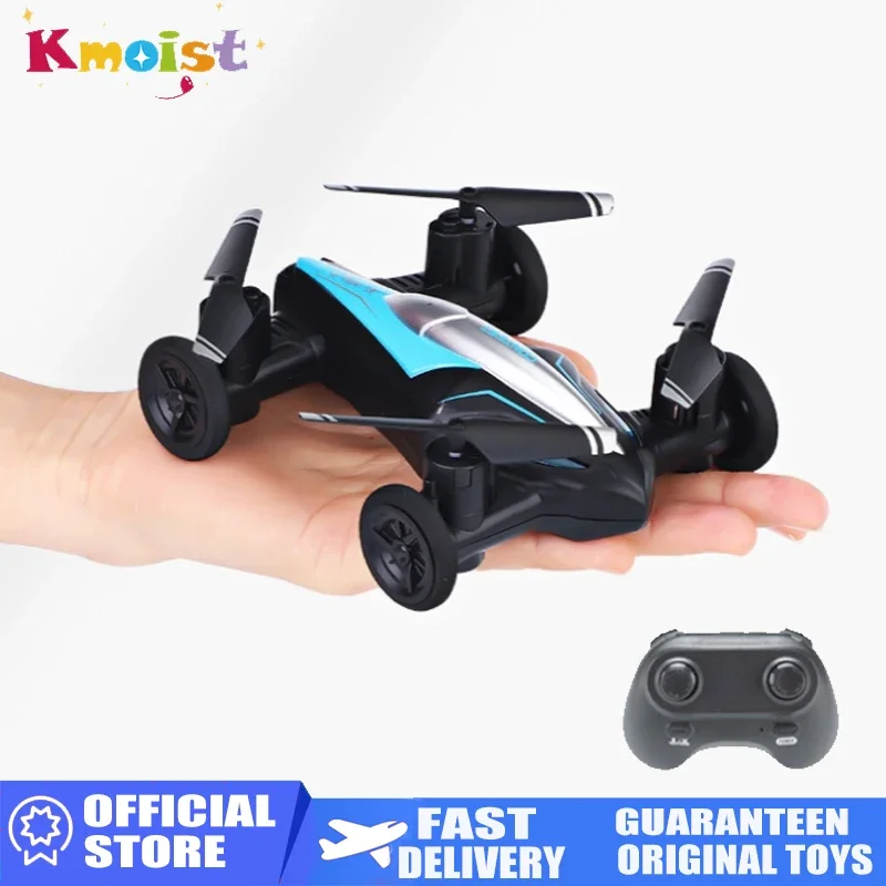 JJRC Land-Air Dual-Mode 2.4G Remote Control Mini Aircraft Tumbling Light Unmanned Aerial Vehicle Toys for Boys Children Toy