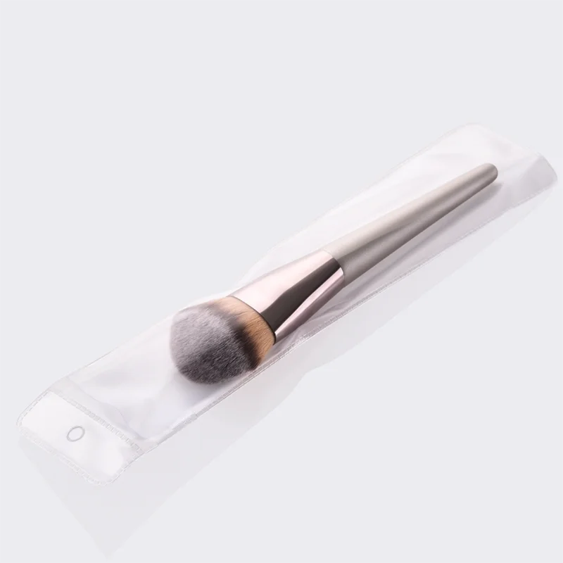 Custom Logo Big Size Single Contour Brush Custom Logo Buffer Blending Make Up Brush For Face Cheekbones Powder Cosmetics Tools