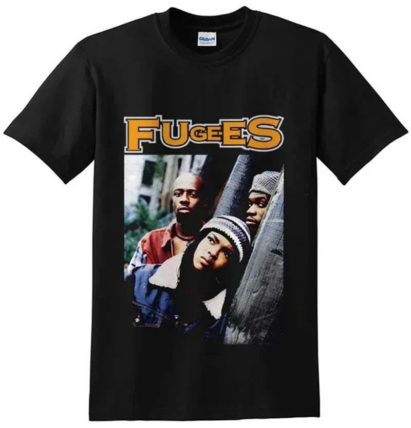 New 3D Printed Hip Hop Combination The Fugees Band Printed T-shirt Lauryn Hill Pras Wyclf Jean Men's Pattern T-shirt Fashion Tee