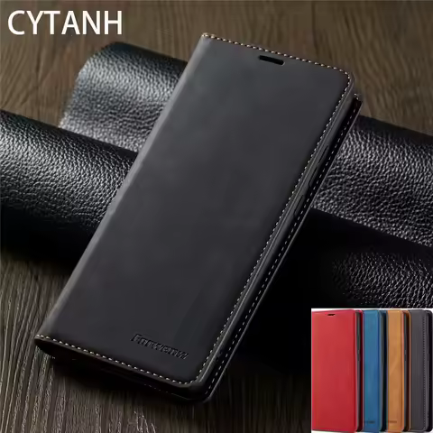 Wallet Flip Leather Case For Samsung Galaxy S10 5G S20 FE S21 S22 S23 S24 S25 Plus A14 A24 A34 A54 5G A33 A53 Phone Cover Coque