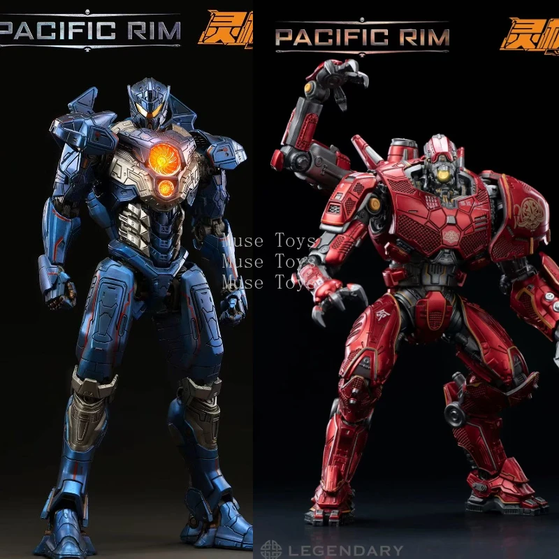 

In Stock LING JIHUN Original Pacific Rim Gipsy Danger 8-inch 20CM LED Light Emitting Action Figures Toy Gift Collection