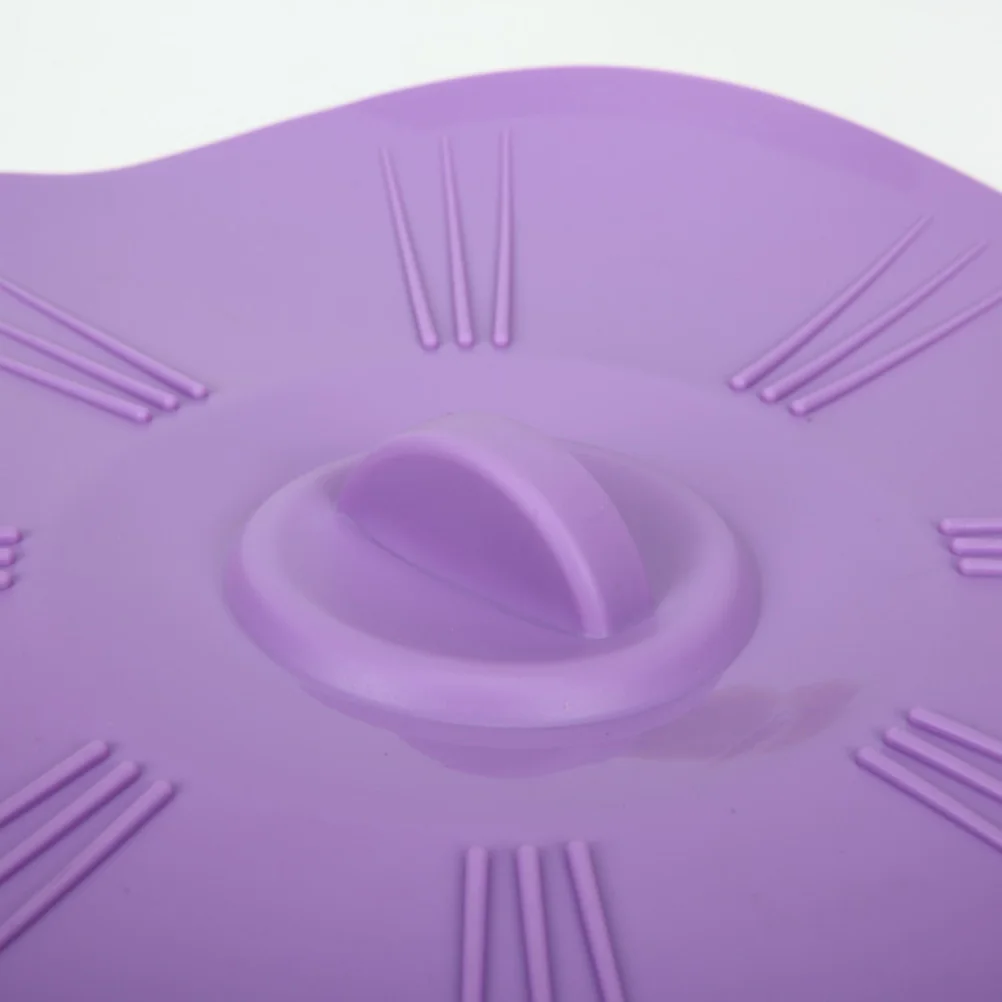 3 قطعة أغطية سيليكون صديقة للبيئة لأدوات المطبخ مقاومة للحرارة في الميكروويف آمنة بلون عشوائي أغطية أكواب السيليكون