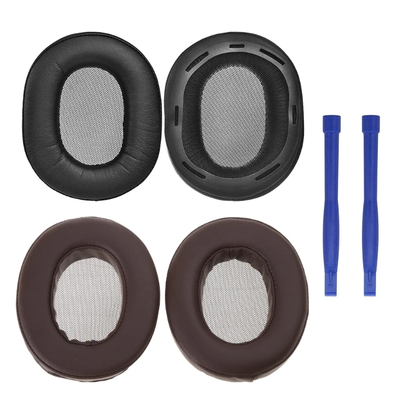 Headphone Ear pads for MDR-1A Headset Thick Sponge Ear Cushion Protein Earcups Headset Earpads Headphone Accessories L41E