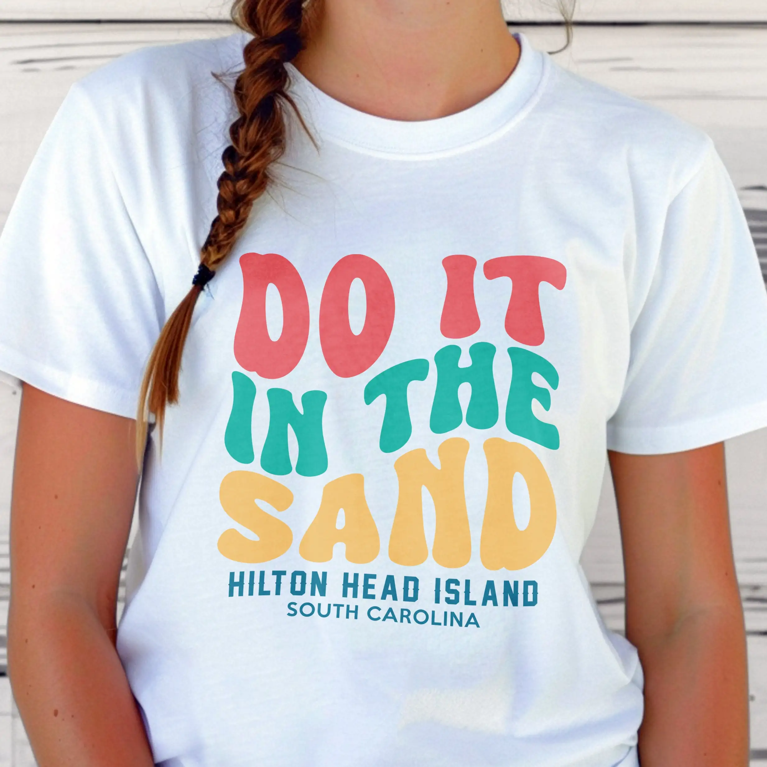 Hilton Head Island Souvenir T Shirt Funny South Carolina Summer Beach Vacation Swimwear Coverup Sizes Up To 5Xl